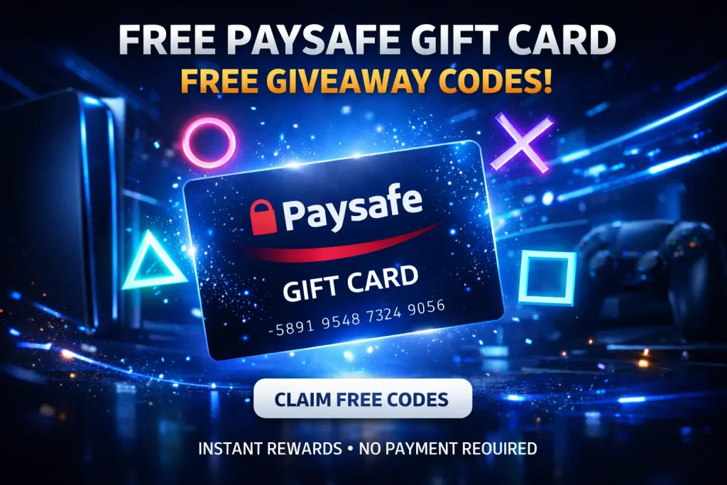 Paysafe Gift Card Free Generator 2026 – Claim Giveaway Codes Now